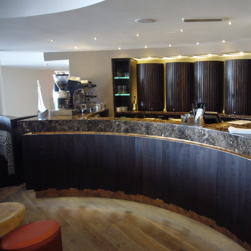 Marble Hotel Reception
