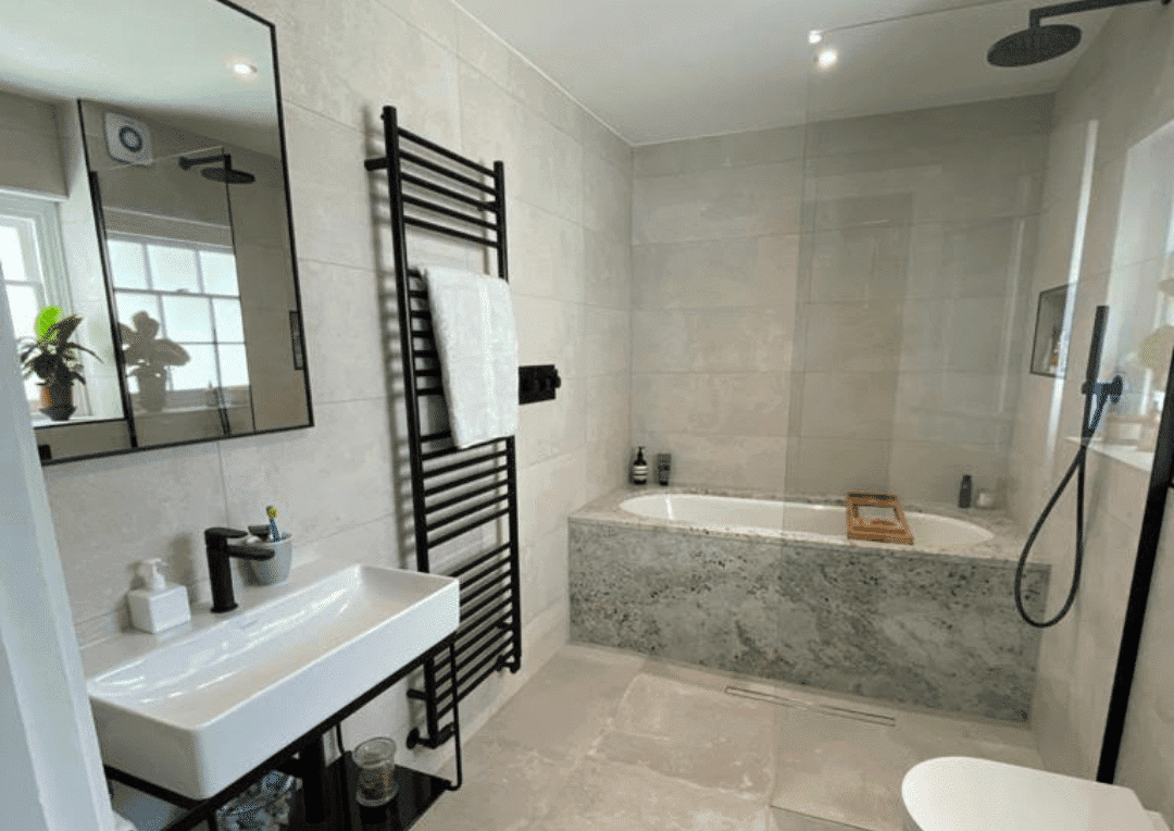 marble bathroom