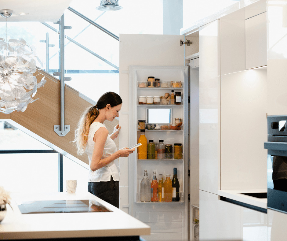 Woman in kitchen