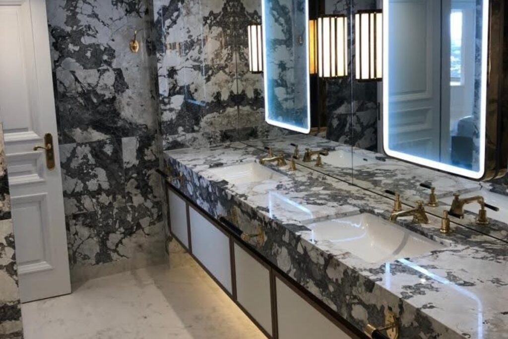 Marble vanity top